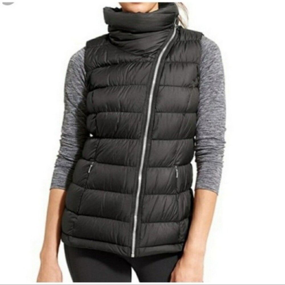 Athleta Downabout Goose Down Puffer Vest XS